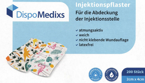 Injektionspflaster / Kinderpflaster 2x4 cm