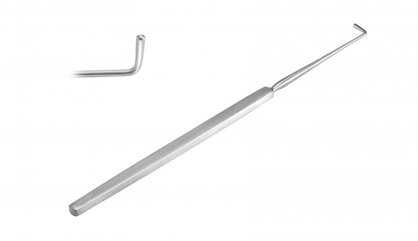 Ohrhebel nach Lucae geknöpft medium